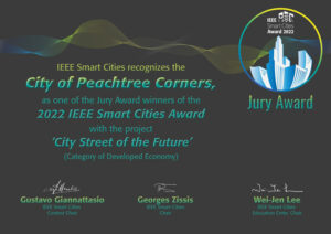 IEEE certificate of award